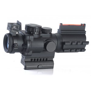 AIM Sniper LT 4X32 Red/Green Dot with laser - BK (AO-3037-BK)